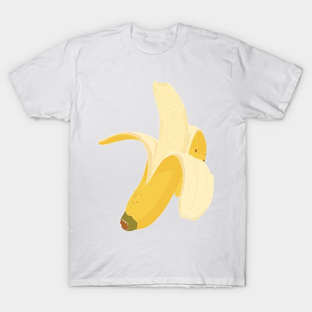 Food Vignette: Banana T-Shirt by Crafting Yellow